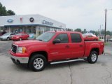 2008 Fire Red GMC Sierra 1500 SLE Crew Cab 4x4 #33236779