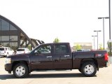 2008 Dark Cherry Metallic Chevrolet Silverado 1500 LT Crew Cab 4x4 #33236812