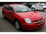 2005 Flame Red Dodge Neon SXT #33237150