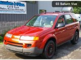 2003 Orange Saturn VUE AWD #33305612