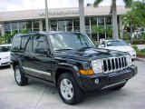 2008 Brilliant Black Crystal Pearl Jeep Commander Limited #33328106