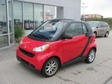2009 Rally Red Smart fortwo passion coupe #33328478