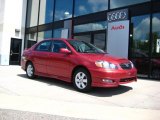 2006 Impulse Red Pearl Toyota Corolla S #33328571