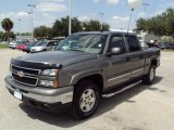 2006 Graystone Metallic Chevrolet Silverado 1500 Z71 Crew Cab 4x4 #33329419