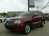 2008 Red Rock Crystal Pearl Jeep Grand Cherokee Limited 4x4 #33328649