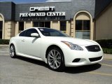 2008 Ivory Pearl White Infiniti G 37 S Sport Coupe #33329056