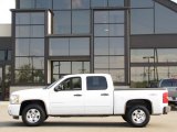 2009 Summit White Chevrolet Silverado 1500 LT Crew Cab 4x4 #33329129