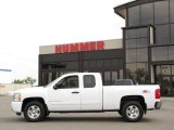 2008 Summit White Chevrolet Silverado 1500 LT Extended Cab 4x4 #33329138