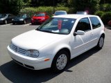 2003 Candy White Volkswagen Golf GL 2 Door #33329174