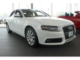 2010 Ibis White Audi A4 2.0T Sedan #33328740