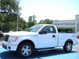 Oxford White Ford F150 in 2010