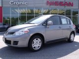 2011 Magnetic Gray Metallic Nissan Versa 1.8 S Hatchback #33439004