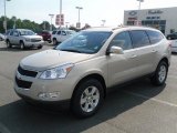 2010 Gold Mist Metallic Chevrolet Traverse LT #33439412