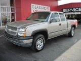 2003 Light Pewter Metallic Chevrolet Silverado 1500 LS Extended Cab 4x4 #33439126