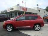 2008 Inferno Red Crystal Pearl Jeep Compass Limited 4x4 #33439133