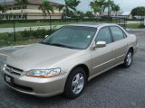 2000 Naples Gold Metallic Honda Accord EX V6 Sedan #33438769