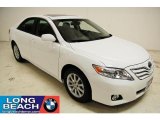 2010 Super White Toyota Camry XLE #33438983