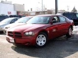 2007 Inferno Red Crystal Pearl Dodge Charger  #33496607