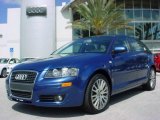 2008 Audi A3 Ocean Blue Pearl Effect