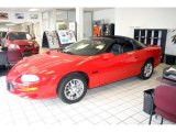 2002 Bright Rally Red Chevrolet Camaro Z28 Coupe #33496725