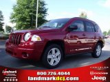 2010 Inferno Red Crystal Pearl Jeep Compass Sport #33548668