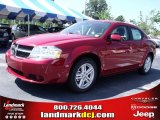 2010 Inferno Red Crystal Pearl Dodge Avenger Express #33548672