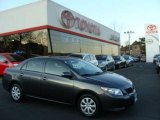 2009 Magnetic Gray Metallic Toyota Corolla LE #3346473