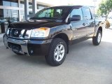 2009 Galaxy Black Nissan Titan SE Crew Cab 4x4 #33549008