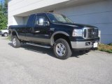 2007 Black Ford F350 Super Duty Lariat SuperCab 4x4 #33606378