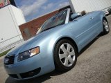 2005 Crystal Blue Metallic Audi A4 1.8T Cabriolet #33605852