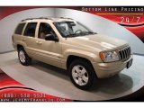 2001 Champagne Pearl Jeep Grand Cherokee Limited 4x4 #33605960