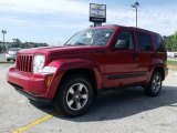2008 Red Rock Crystal Pearl Jeep Liberty Sport #33606268