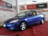 2004 Fiji Blue Pearl Honda Civic EX Coupe #33606915