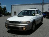 Glacier White Subaru Legacy in 1998