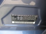 2003 E Color Code for Platinum Blue Metallic - Color Code: 353