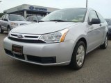 2008 Silver Frost Metallic Ford Focus S Coupe #33673096