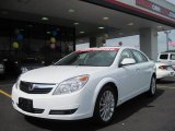 2009 Polar White Saturn Aura XR V6 #33673602