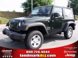 2010 Natural Green Pearl Jeep Wrangler Sport 4x4 #33673323