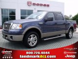 2006 Medium Wedgewood Blue Metallic Ford F150 Lariat SuperCrew #33673341