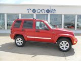 2005 Flame Red Jeep Liberty Limited 4x4 #33673354