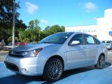 2010 Ingot Silver Metallic Ford Focus SES Sedan #33673161