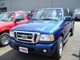2010 Vista Blue Metallic Ford Ranger XLT SuperCab 4x4 #33673178