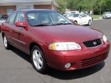 2002 Inferno Red Nissan Sentra GXE #33673736