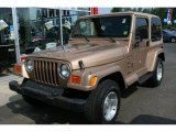 2000 Desert Sand Pearl Jeep Wrangler Sahara 4x4 #33674102