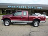 2005 Dark Toreador Red Metallic Ford F250 Super Duty FX4 SuperCab 4x4 #33744919