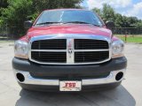 2006 Inferno Red Crystal Pearl Dodge Ram 1500 ST Quad Cab #33745126
