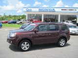 2009 Dark Cherry Pearl Honda Pilot EX-L #33744961