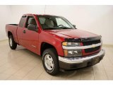 2005 Dark Cherry Red Metallic Chevrolet Colorado LS Extended Cab #33745239