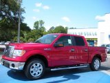 2010 Red Candy Metallic Ford F150 XLT SuperCrew #33744593