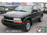 2004 Dark Green Metallic Chevrolet Blazer LS 4x4 #33745453